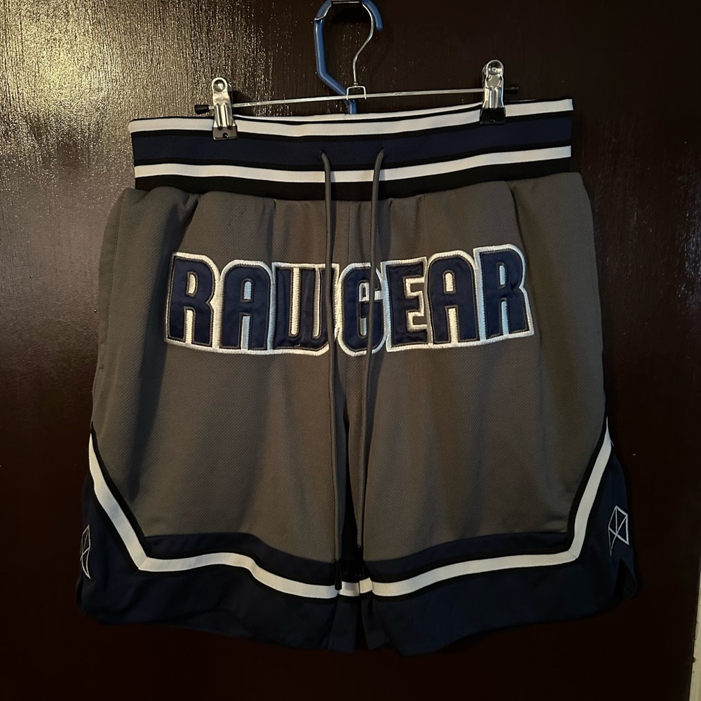 Rawgear Front Embroidery Basketball Shorts